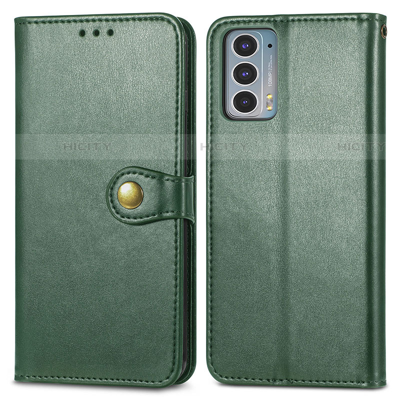 Funda de Cuero Cartera con Soporte Carcasa S05D para Motorola Moto Edge 20 5G