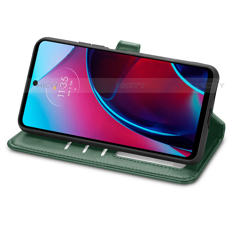 Funda de Cuero Cartera con Soporte Carcasa S05D para Motorola Moto G Stylus (2022) 4G