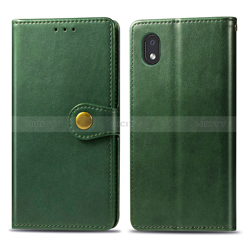 Funda de Cuero Cartera con Soporte Carcasa S05D para Samsung Galaxy A01 Core