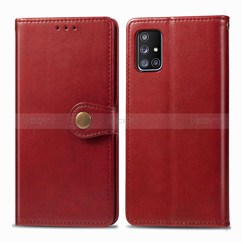 Funda de Cuero Cartera con Soporte Carcasa S05D para Samsung Galaxy A71 5G