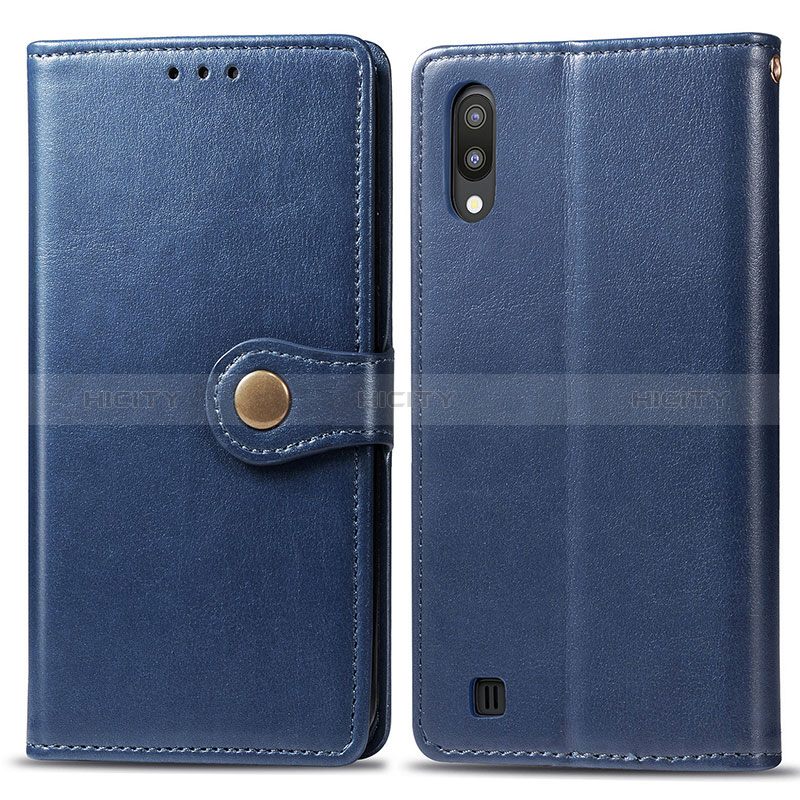 Funda de Cuero Cartera con Soporte Carcasa S05D para Samsung Galaxy M10