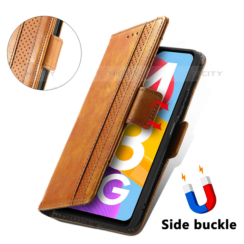 Funda de Cuero Cartera con Soporte Carcasa S05D para Samsung Galaxy M13 5G