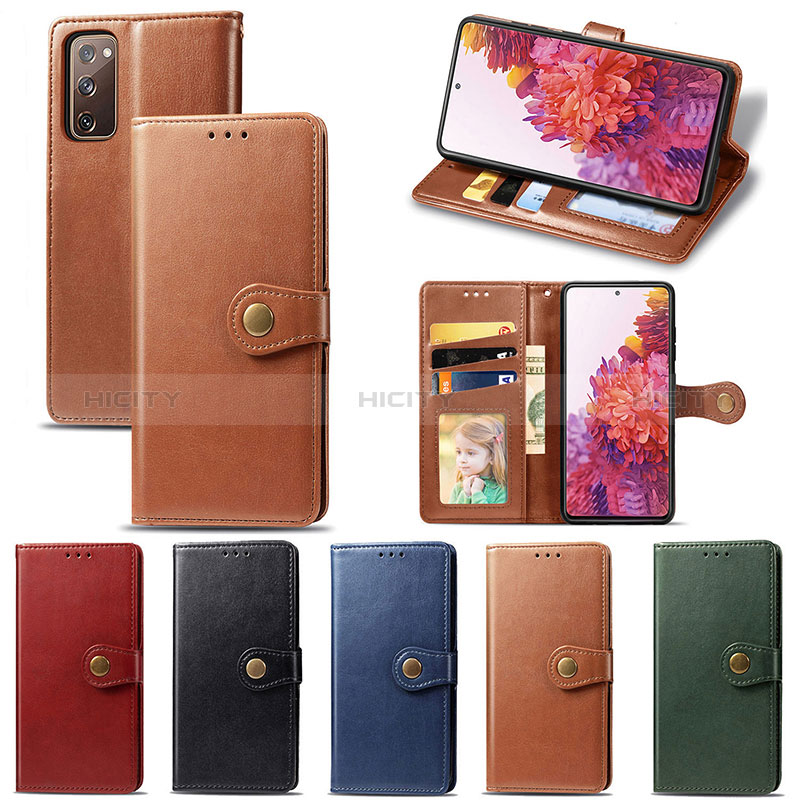 Funda de Cuero Cartera con Soporte Carcasa S05D para Samsung Galaxy S20 Lite 5G