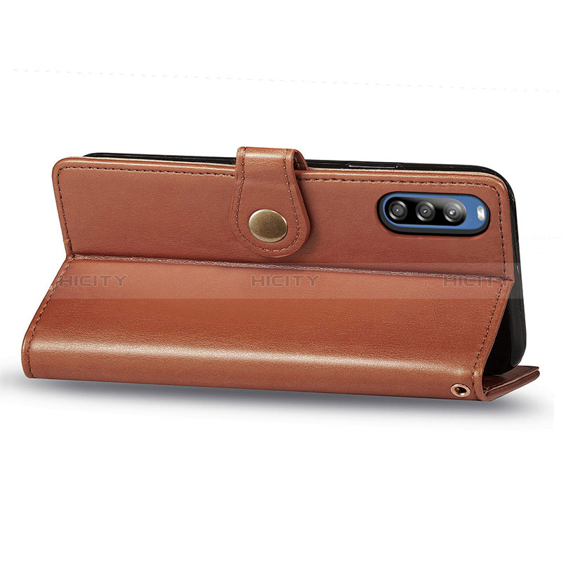 Funda de Cuero Cartera con Soporte Carcasa S05D para Sony Xperia L4