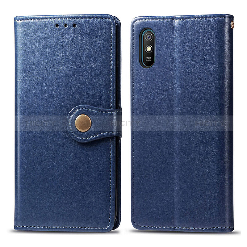 Funda de Cuero Cartera con Soporte Carcasa S05D para Xiaomi Redmi 9i