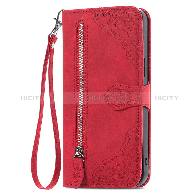 Funda de Cuero Cartera con Soporte Carcasa S06D para Samsung Galaxy S20 FE (2022) 5G