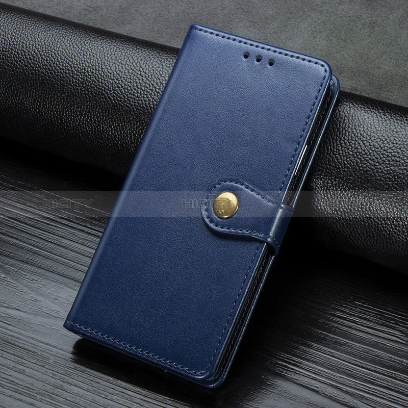 Funda de Cuero Cartera con Soporte Carcasa S07D para Google Pixel 4 XL Azul