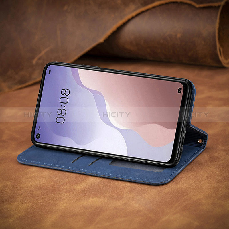 Funda de Cuero Cartera con Soporte Carcasa S08D para Huawei P40 Lite 5G