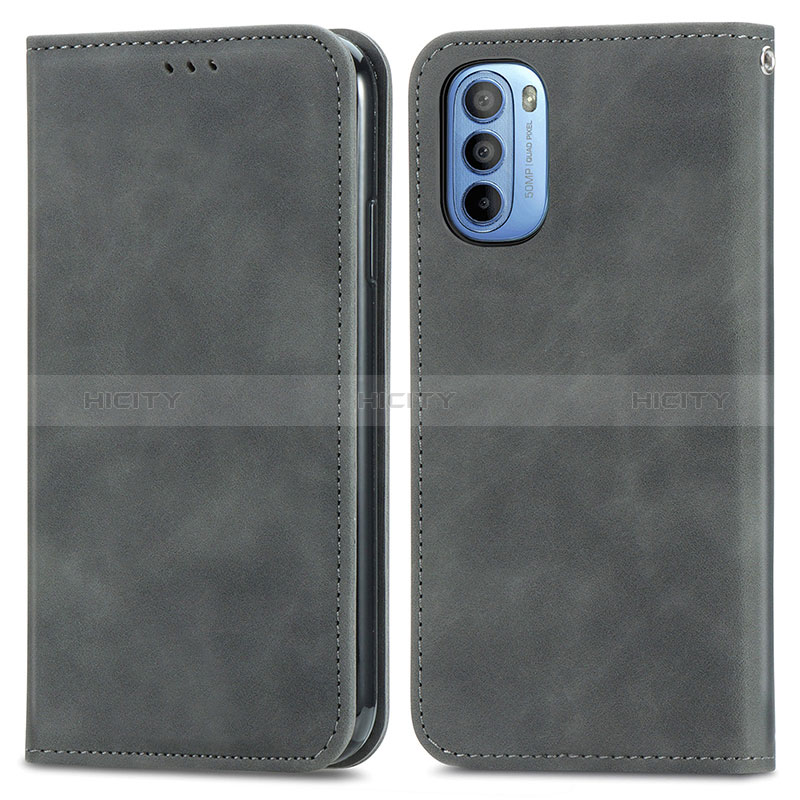 Funda de Cuero Cartera con Soporte Carcasa S08D para Motorola Moto G31