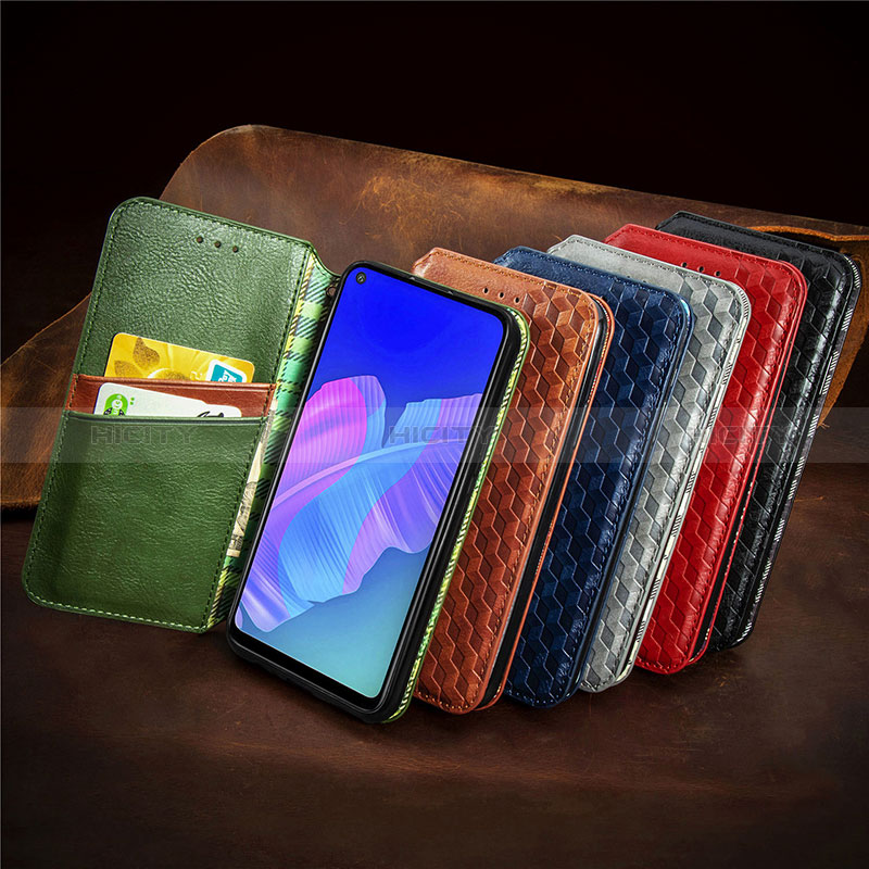 Funda de Cuero Cartera con Soporte Carcasa S09D para Huawei P40 Lite E