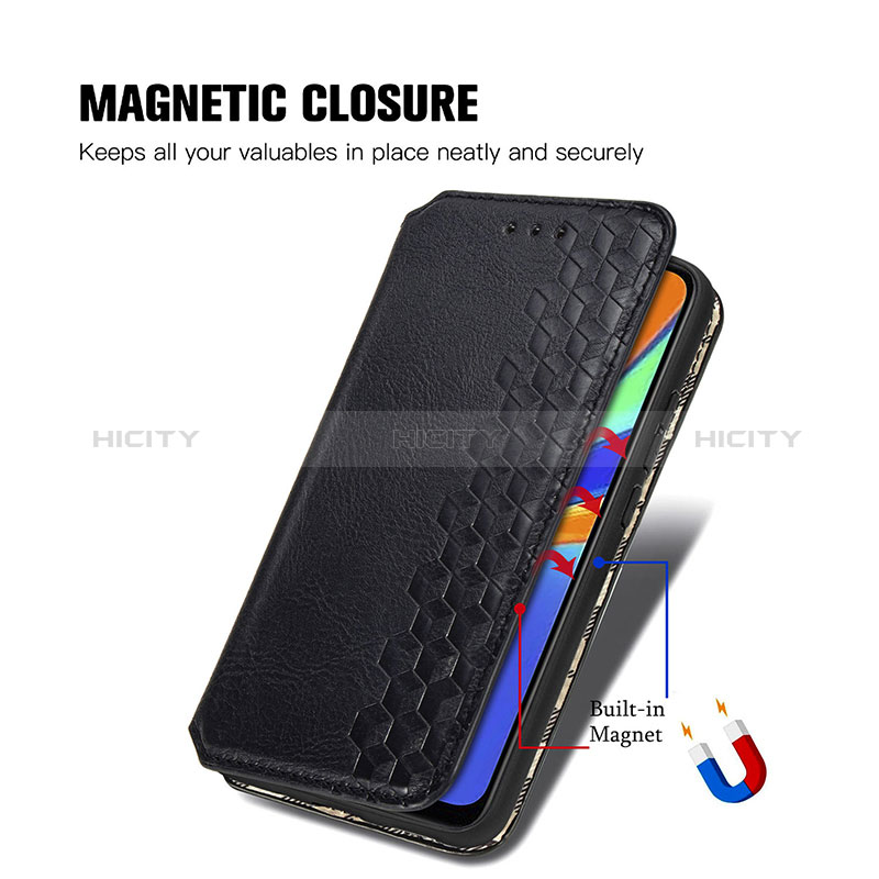 Funda de Cuero Cartera con Soporte Carcasa S09D para Xiaomi POCO C3