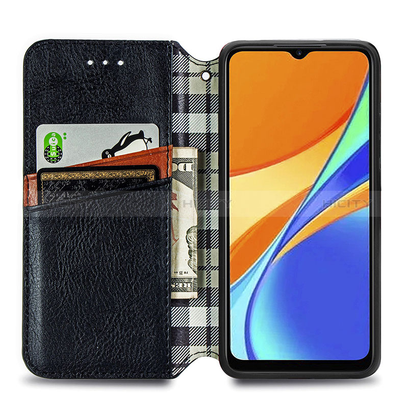 Funda de Cuero Cartera con Soporte Carcasa S09D para Xiaomi POCO C31