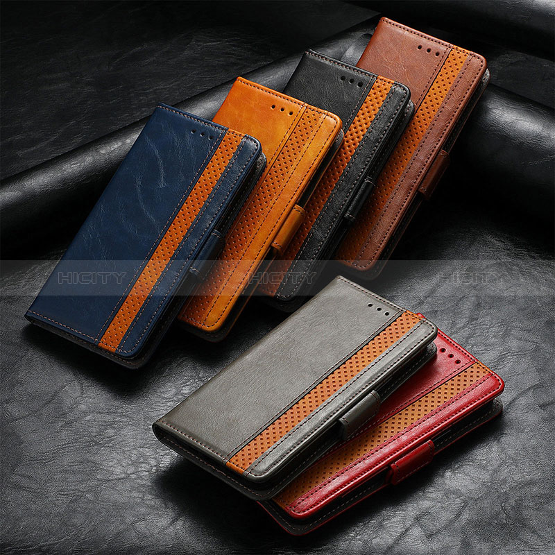 Funda de Cuero Cartera con Soporte Carcasa S10D para Xiaomi Redmi Note 10 Pro Max