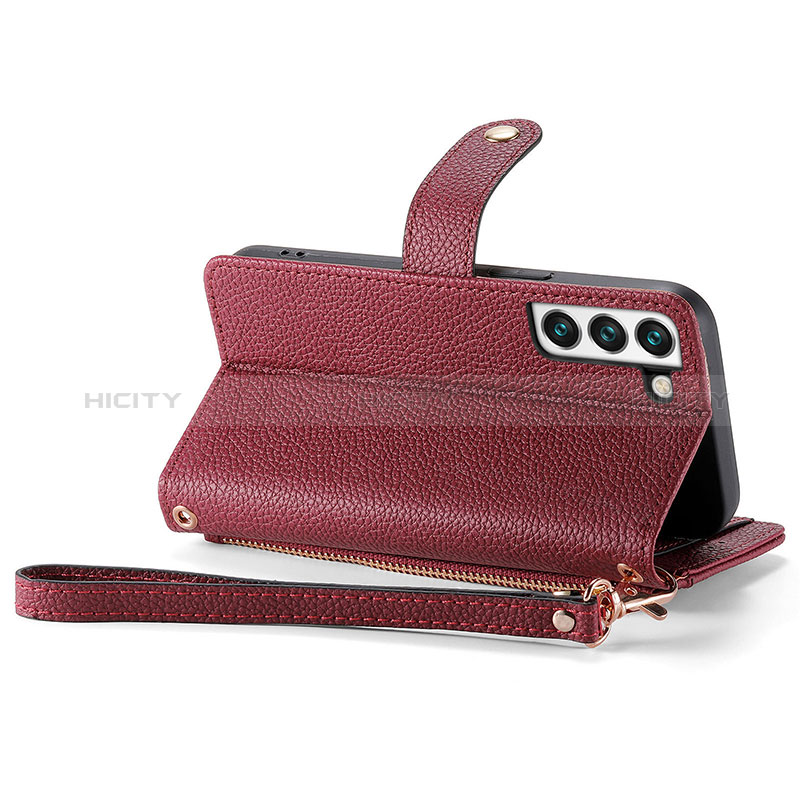 Funda de Cuero Cartera con Soporte Carcasa S15D para Samsung Galaxy S22 Plus 5G