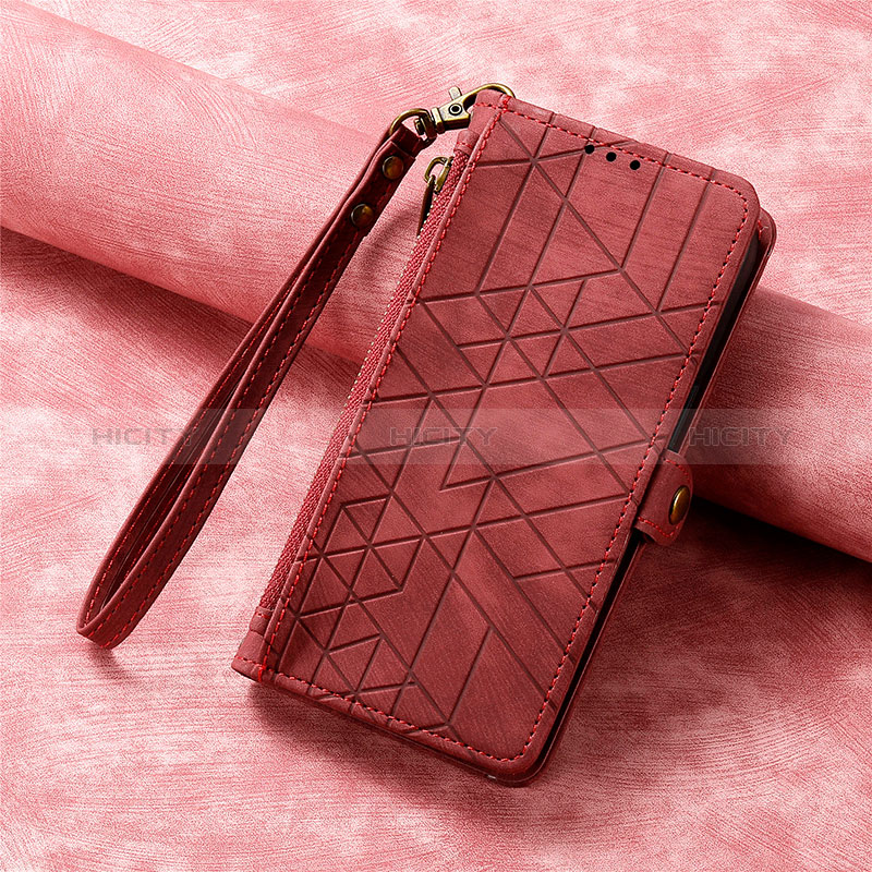 Funda de Cuero Cartera con Soporte Carcasa S17D para Motorola Moto Edge 30 Fusion 5G