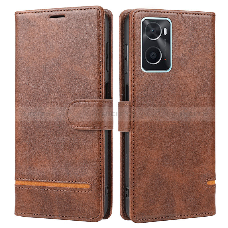 Funda de Cuero Cartera con Soporte Carcasa SY1 para Oppo A76