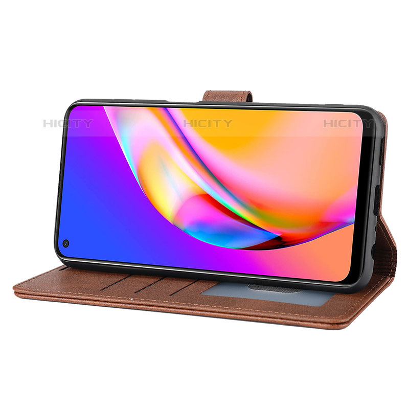 Funda de Cuero Cartera con Soporte Carcasa SY1 para Oppo A94 5G