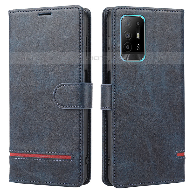 Funda de Cuero Cartera con Soporte Carcasa SY1 para Oppo F19 Pro+ Plus 5G