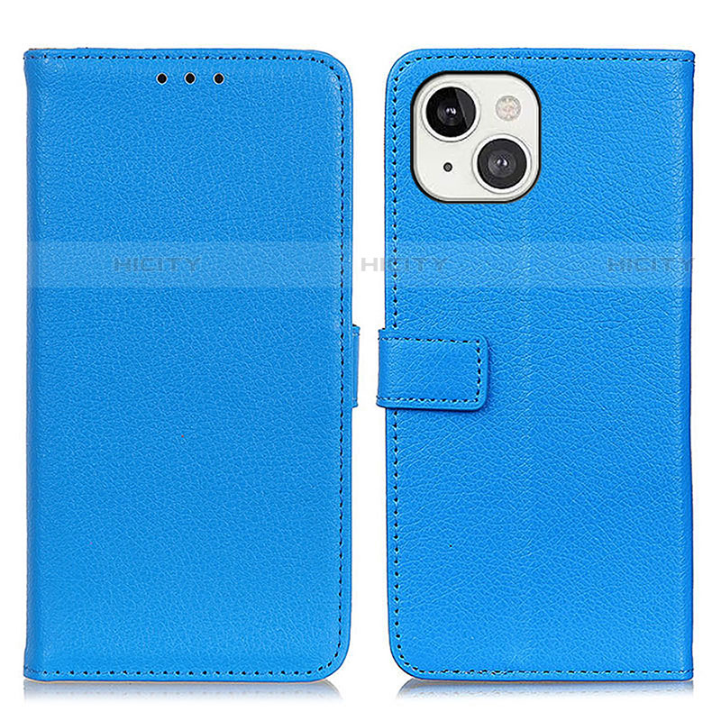 Funda de Cuero Cartera con Soporte Carcasa T01 para Apple iPhone 13