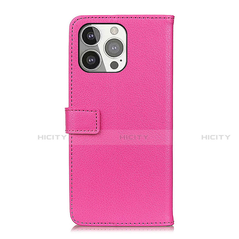 Funda de Cuero Cartera con Soporte Carcasa T01 para Apple iPhone 13 Pro