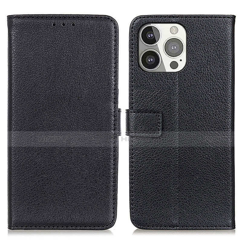 Funda de Cuero Cartera con Soporte Carcasa T01 para Apple iPhone 13 Pro