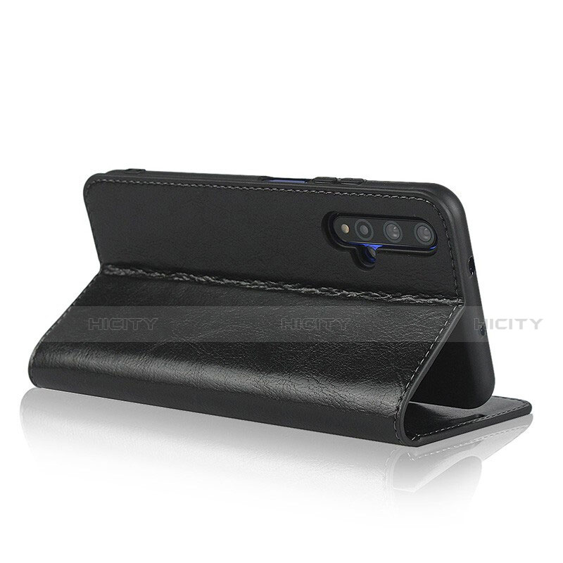 Funda de Cuero Cartera con Soporte Carcasa T01 para Huawei Honor 20