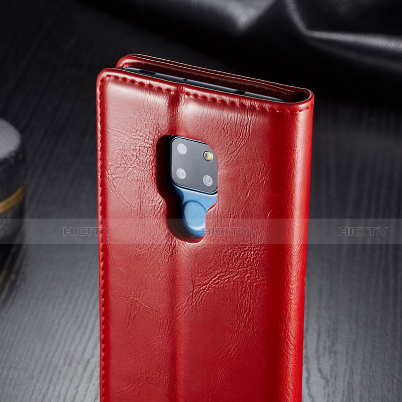 Funda de Cuero Cartera con Soporte Carcasa T01 para Huawei Mate 20