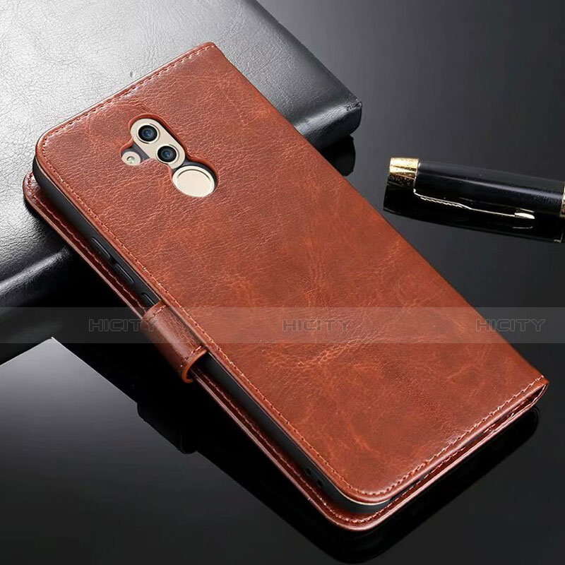 Funda de Cuero Cartera con Soporte Carcasa T01 para Huawei Mate 20 Lite