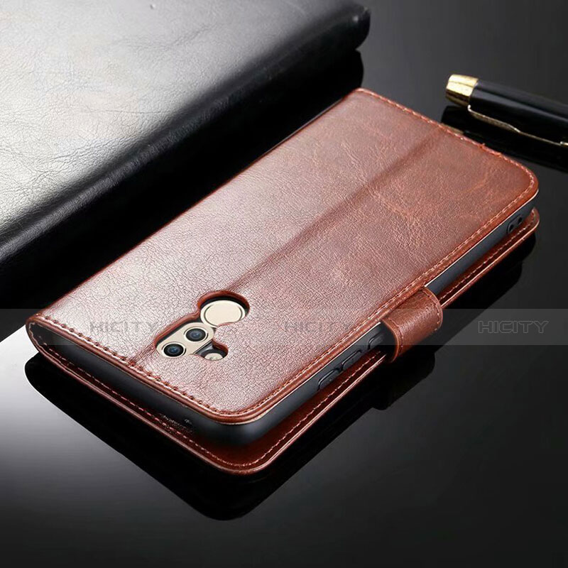 Funda de Cuero Cartera con Soporte Carcasa T01 para Huawei Mate 20 Lite