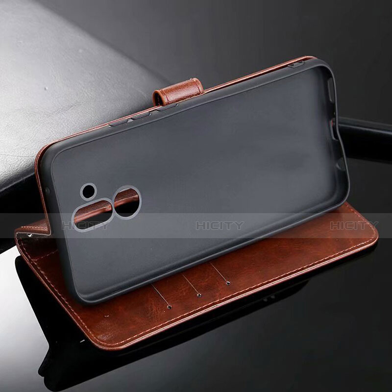 Funda de Cuero Cartera con Soporte Carcasa T01 para Huawei Mate 20 Lite