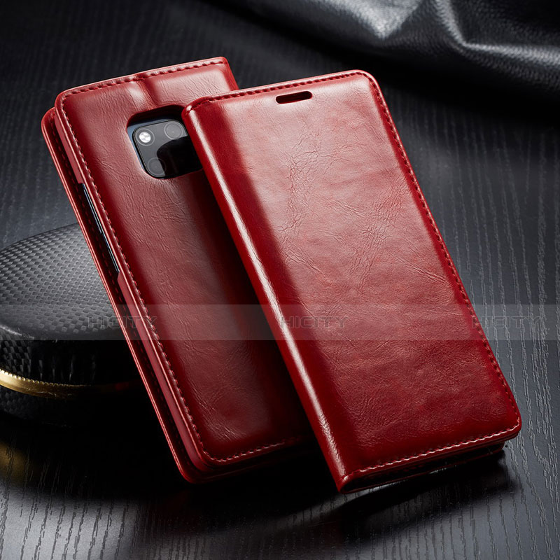 Funda de Cuero Cartera con Soporte Carcasa T01 para Huawei Mate 20 Pro