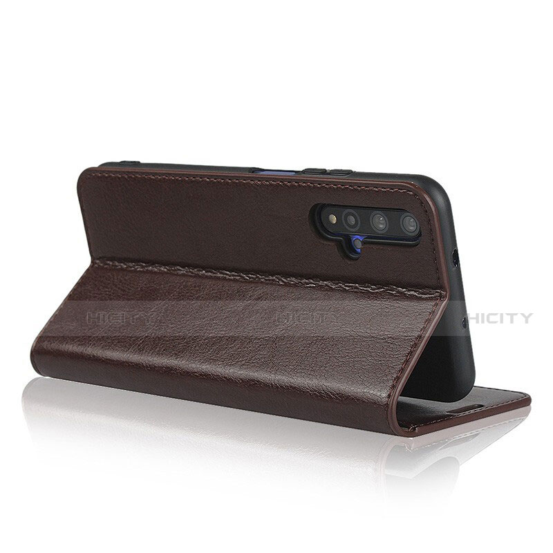 Funda de Cuero Cartera con Soporte Carcasa T01 para Huawei Nova 5T