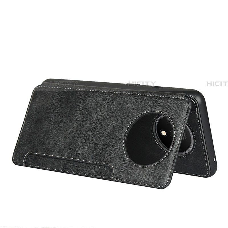 Funda de Cuero Cartera con Soporte Carcasa T01 para OnePlus 7T