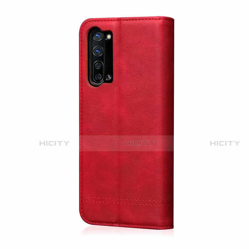 Funda de Cuero Cartera con Soporte Carcasa T01 para Oppo A91