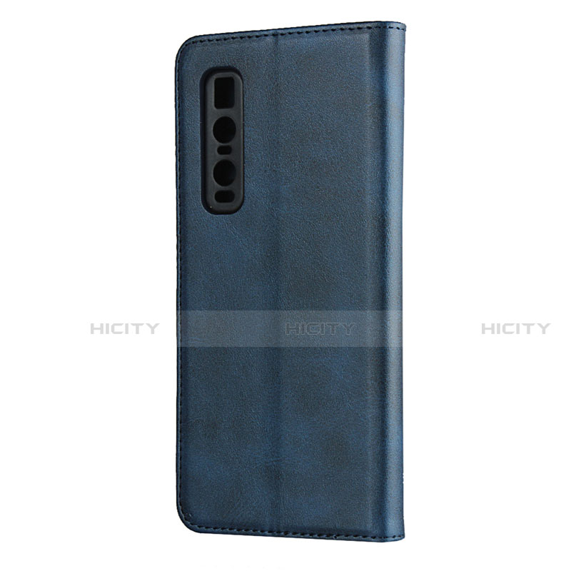 Funda de Cuero Cartera con Soporte Carcasa T01 para Oppo Find X2 Pro