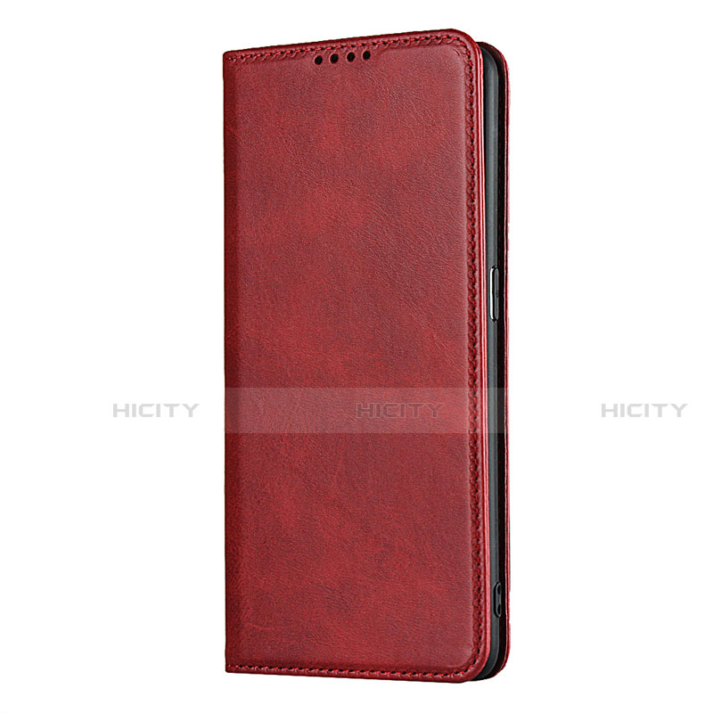 Funda de Cuero Cartera con Soporte Carcasa T01 para Oppo Find X2 Pro