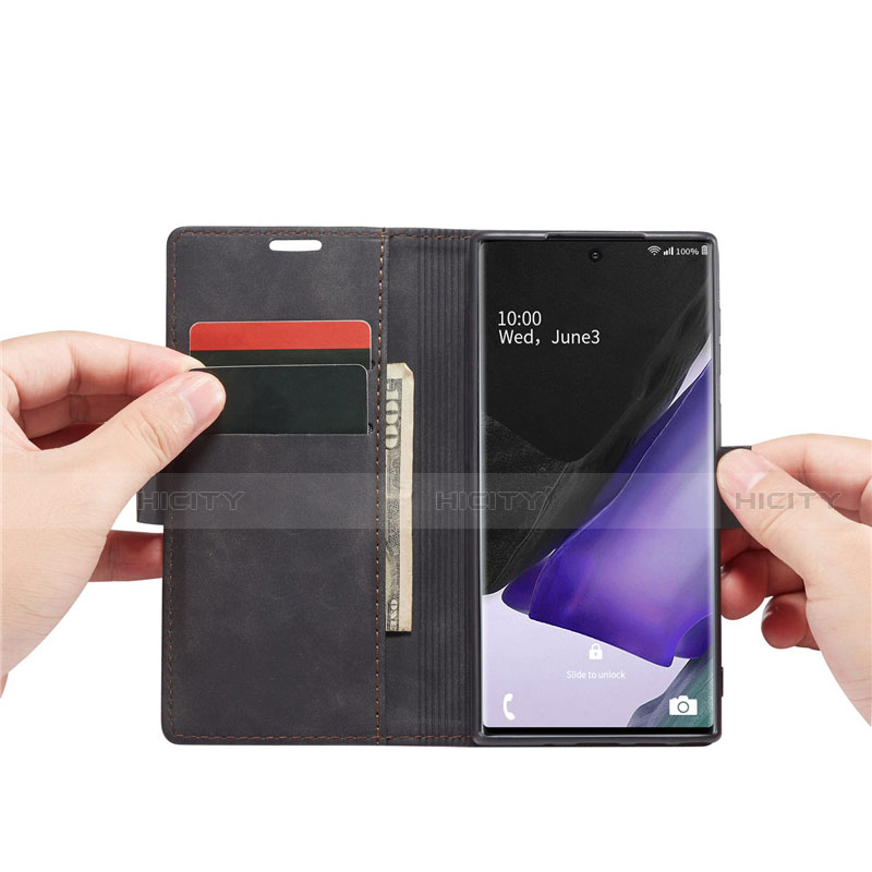 Funda de Cuero Cartera con Soporte Carcasa T01 para Samsung Galaxy Note 20 5G