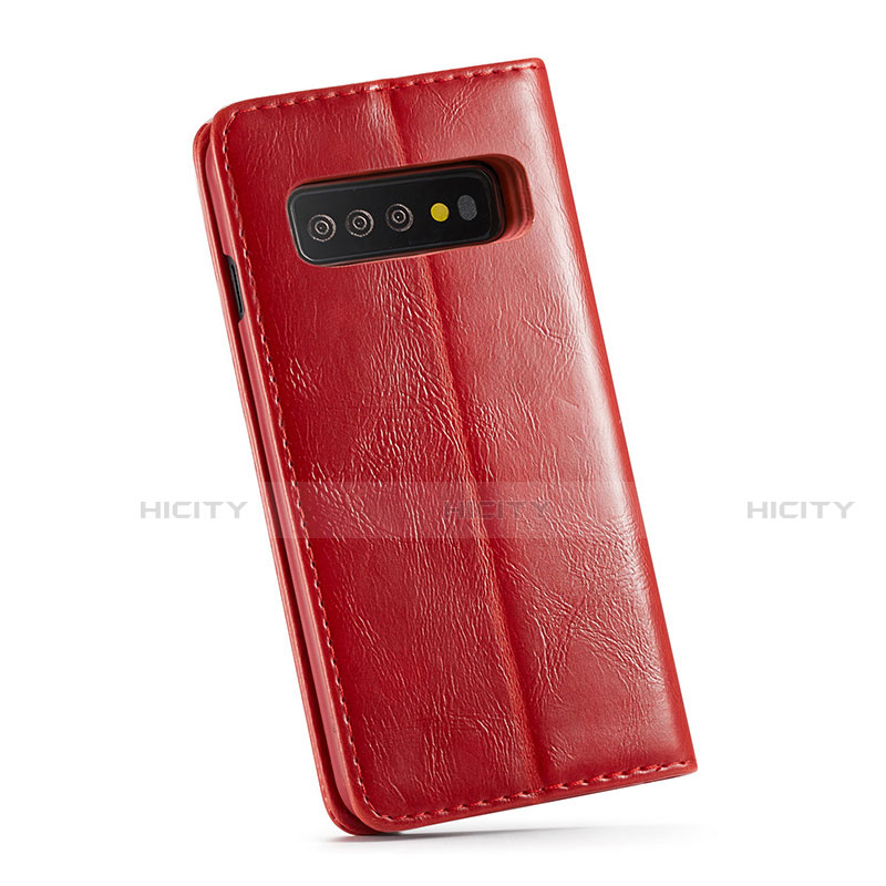 Funda de Cuero Cartera con Soporte Carcasa T01 para Samsung Galaxy S10 Plus