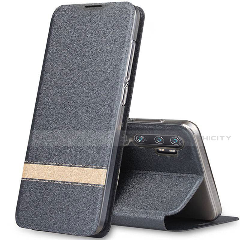 Funda de Cuero Cartera con Soporte Carcasa T01 para Xiaomi Mi Note 10 Pro