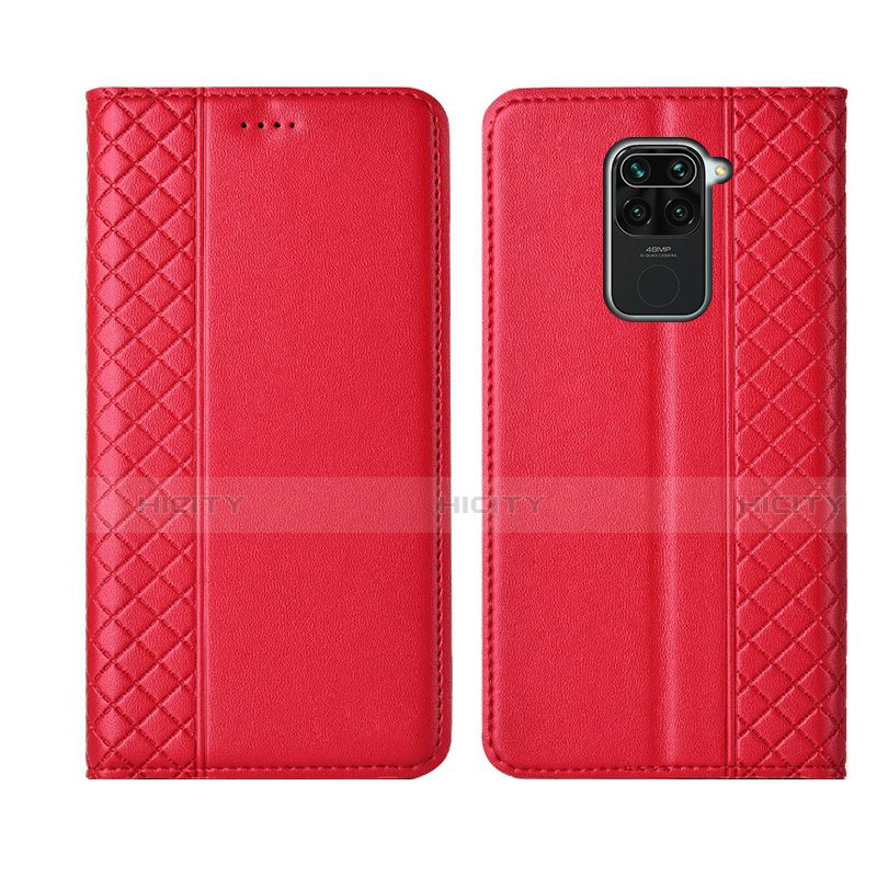 Funda de Cuero Cartera con Soporte Carcasa T01 para Xiaomi Redmi 10X 4G