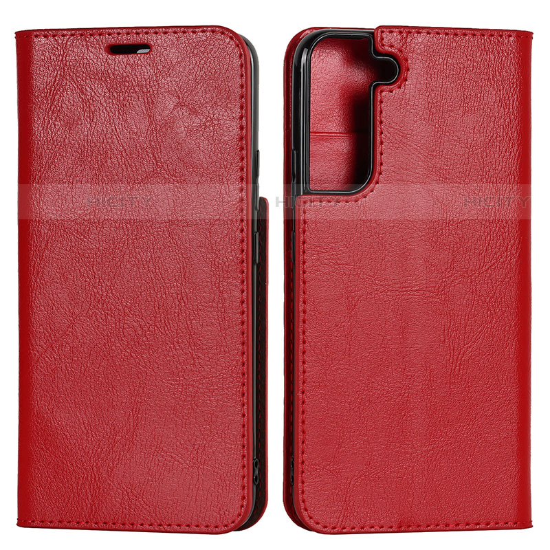 Funda de Cuero Cartera con Soporte Carcasa T01D para Samsung Galaxy S22 5G