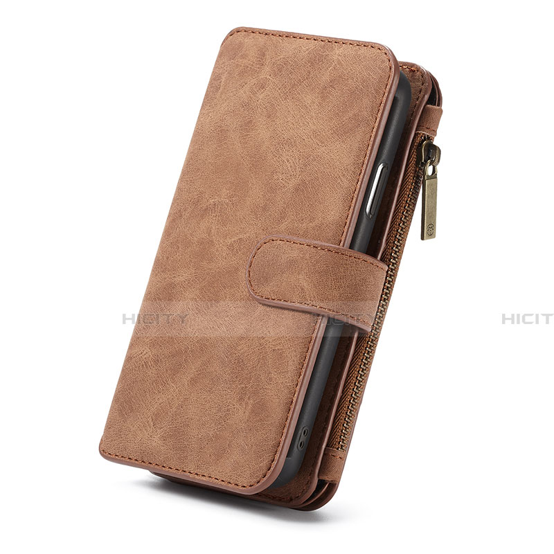 Funda de Cuero Cartera con Soporte Carcasa T02 para Apple iPhone Xs Max