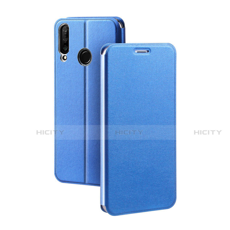 Funda de Cuero Cartera con Soporte Carcasa T02 para Huawei Nova 4e