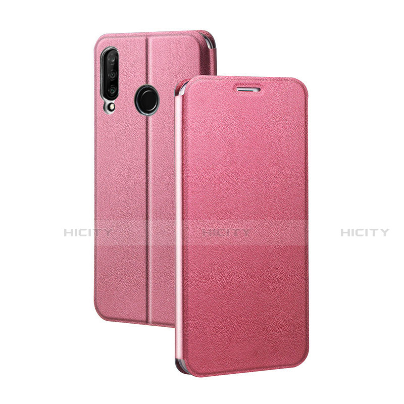 Funda de Cuero Cartera con Soporte Carcasa T02 para Huawei Nova 4e