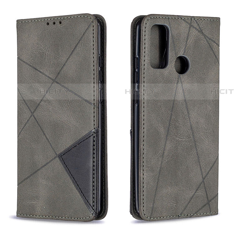 Funda de Cuero Cartera con Soporte Carcasa T02 para Huawei P Smart (2020)