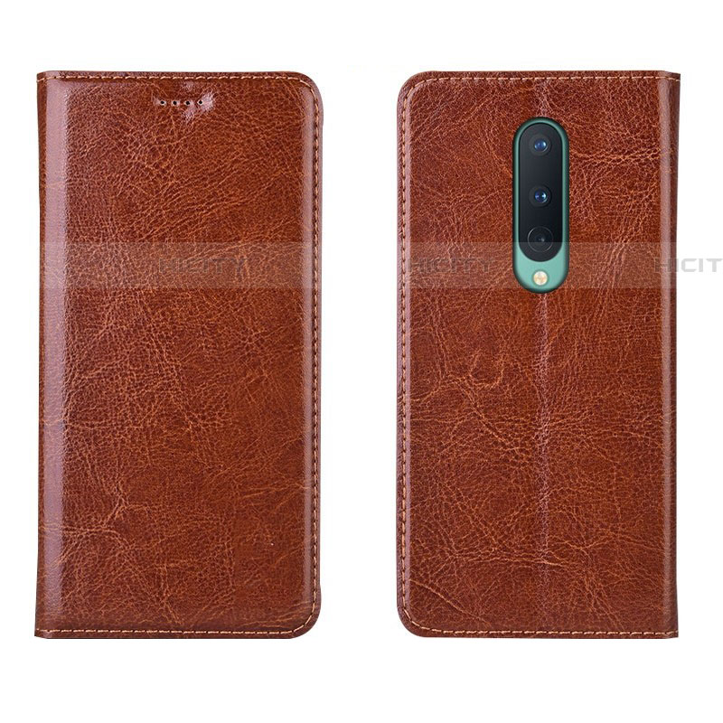 Funda de Cuero Cartera con Soporte Carcasa T02 para OnePlus 8