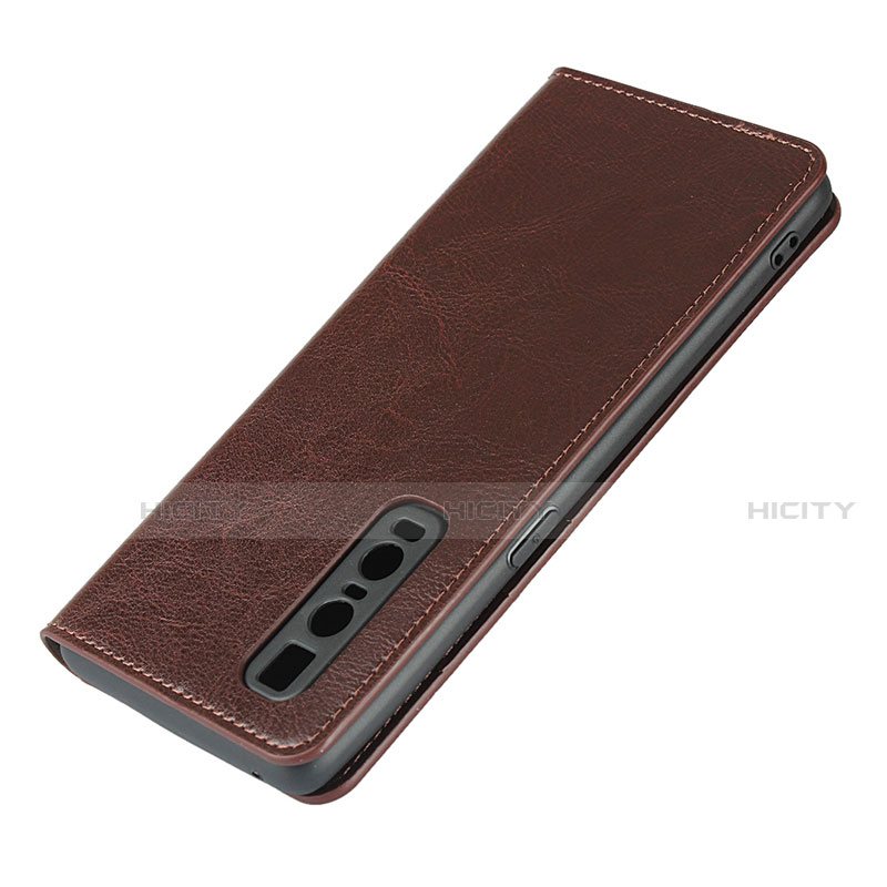 Funda de Cuero Cartera con Soporte Carcasa T02 para Oppo Find X2 Pro