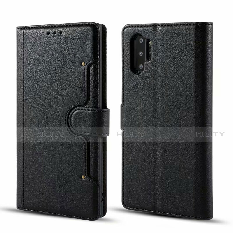 Funda de Cuero Cartera con Soporte Carcasa T02 para Samsung Galaxy Note 10 Plus 5G