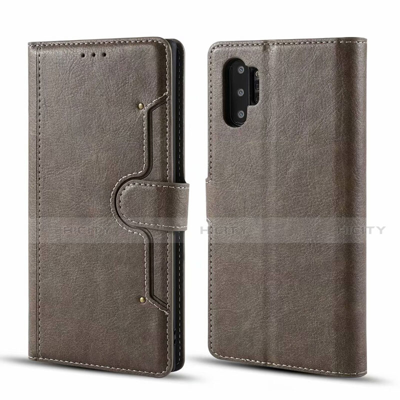 Funda de Cuero Cartera con Soporte Carcasa T02 para Samsung Galaxy Note 10 Plus 5G