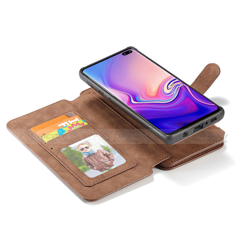 Funda de Cuero Cartera con Soporte Carcasa T02 para Samsung Galaxy S10 5G